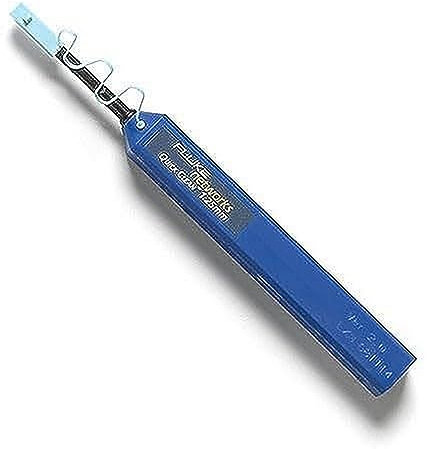 Fluke Networks QuickClean-1.25-1P Fiber Optic Cleaner, 1.25 mm Fiber, LC and MU, Single