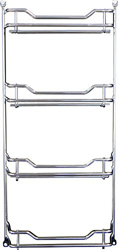 Räv 12 kryddhylla tom i krom, 1-pack