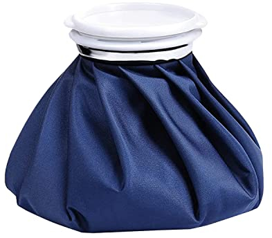 Sac de Glace, Sac de Glace Coude/Poche de froid ou chaud/Compresse réutilisable et étanche avec bouchon anti-fuite et matériaux durables(20 cm)