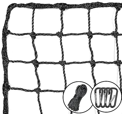 AOLIGEIJS Baseball Softball Backstop Nets,Sports Netting Barriere,Sports Netting for Backyard,Twisted Knotted Nylon Net