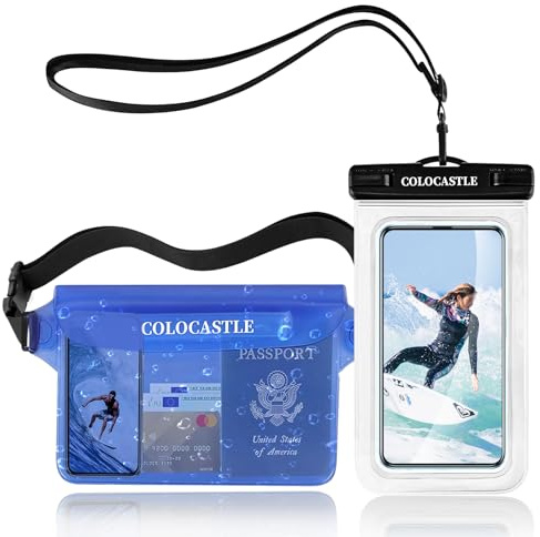 COLOCASTLE Bolsa Estanca y Funda Impermeable Móvil para Deportes Acuatica