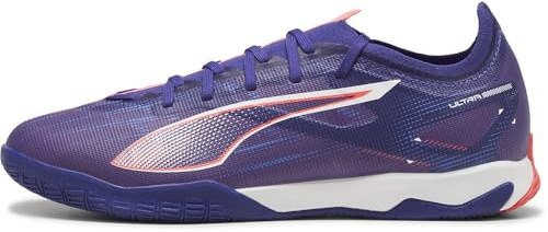 Puma Unisex Adults Ultra 5 Match IT Soccer Shoe, Lapis Lazuli-Puma White-Sunset Glow, 46 EU