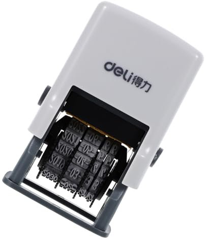 LALAFINA Prägestempel Nummernstempel Rollenstempel Siegelstempel Datumsstempel Selbstfärbender Stempel Tinte Zurück Briefmarke