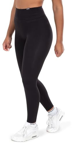 SMILODOX Damen Leggings Kompression Marie, High Waist Shaped Fit Sporthose mit hohem Bund, Blickdicht Push-Up Yogahose, Seamless Fitnessleggings für Workout, Gym, Yoga, Laufen und Alltag