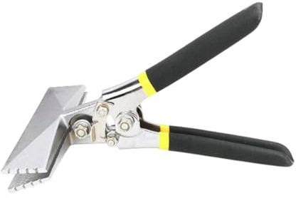 Sharplace Pinces à sertir manuelles pour tôles, pinces à plier les bords des outils de pliage des métaux, traitement des métaux pour couvreurs, Tête Droite 150 Mm