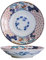 Starry Mart Bloom Minoyaki Somenishiki Koimari Japanese Deep Plate – Traditional Japanese Ceramic Dish, Ø20.5cm H4.5cm, Random Pattern, Ideal for Soup & Rice (Set of 1)