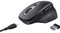 Trust Ozaa Mouse Wireless Ricaricabile, Ergonomico, Sei Pulsanti, Due Pulsanti Silenziosi, Ricevitore USB Plug and Play, Senza Fili, per Computer, Desktop, iPad, PC Portatile, Tablet, Macbook - Nero