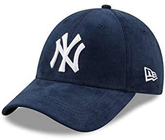 New Era New York Yankees MLB Cap 9Forty Basecap verstellbar Kappe Baseball Cord Damen blau - One-Size