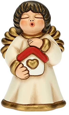 THUN - Angelo Custode Protezione - Ceramica - Living, Icone - 4,7x5x7,5 cm h