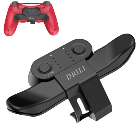 DRILI Paddel für PS4 Controller, Strike Pack Zusätzliche Tasten für PS4 Controller