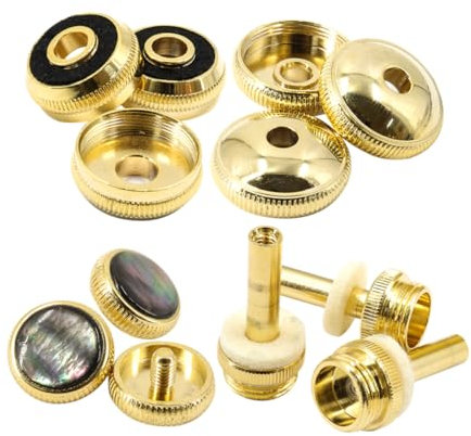 GLSTOY Trompetenknöpfe Aus Metall Für Trompetenreparatur Ersatz-tasten-befestigungen Für Althorn-ventile Reparatur Trompetenventil-ersatzteilen