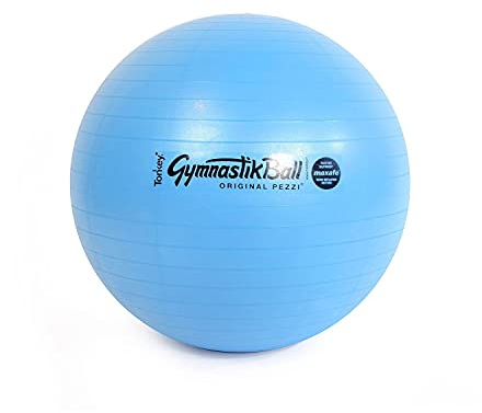 PEZZI Original Gymnastikball MAXAFE lightblue 75 cm Sitzball