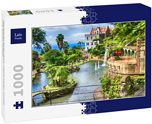 Lais Puzzle Scenery of the Monte Palace Tropical Garden. Funchal, Madeira Island, Portugal 1000 pieces