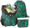SKANDO BAGS Lego - Jungen Easy Schulranzenset 3tlg. - NINJAGO, Green 2023 - Mit Turnbeutel, Federmäppchen (inkl. Aller nötigen Schreibutensilien) - Leichtgewicht und hoher Komfort