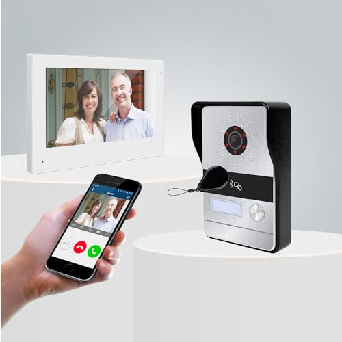D-Home Kit videocitofono per Villa Easy Connect con WiFi + App + Badge