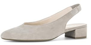 Gabor Damen Slingpumps, Frauen Absatzschuhe,high Heels,hochhackige Schuhe,stoeckelschuhe,Ausgehschuhe,Abendschuhe,Visone (bezogen),40.5 EU / 7 UK