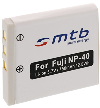 Ersatz-Akku kompatibel mit FujiFilm NP-40 / Pentax D-Li8, D-Li102 / Samsung SLB-0737/0837... (Siehe Liste)