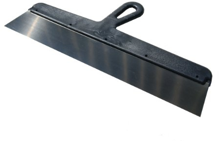 Stainless Steel Taping knife 450mm. Plastering spatula 18 Stainless steel. (0923)