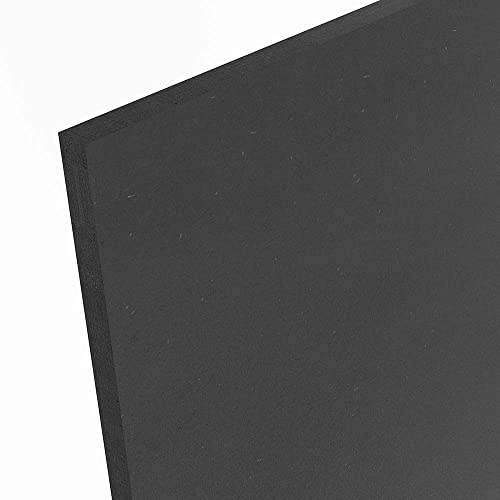 10mm MDF schwarz durchgefärbt Platte 84x60 cm (A1)