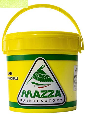 MAZZA Pittura Decorativa Per Interni Effetto Antiche Terre Lt 5 Magic Paint Colorificio Vernice Muro Effetto Multicolor Puntinato Idropittura Murale Colorata (Verde Prato Chiarissimo Mp2025)