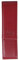 ELBLEDER Schreibgeräte-Etui Leder Rot für 2 Stifte I hochwertiges Echtleder Stifteetui für Damen und Herren mit Magnet-Verschluss I Polo 09