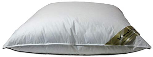 Meivita Kuscheliges 3 Kammer Kopfkissen in 80x80 cm mit hoher Stützkraft durch den Mehrschicht - Aufbau / 1200g Füllung/mit Tragetasche/Made in Germany