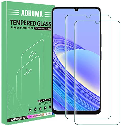 AOKUMA [2 Pezzi Pellicola Vetro Temperato per TCL 40 SE Pellicola Protezione,Durezza 9H,Antiurto Antigraffio e Anti-impronta