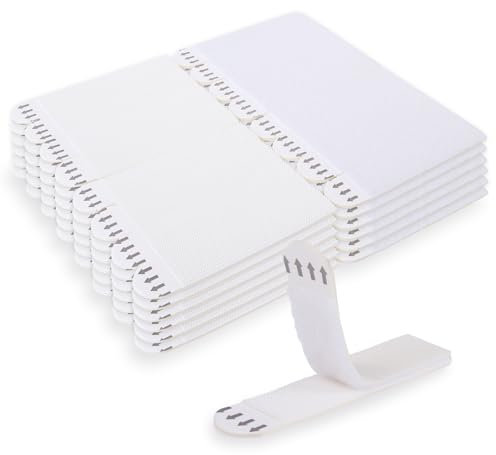 BELICOO Large Picture Hanging Strips Heavy Duty, 48-Pairs(96 Strips) No Nails Water Resistant Adhesive Strips, 93*19mm Damage Free Hanging Strips, Photo Frame Stickers for Wall, Hanging Posters