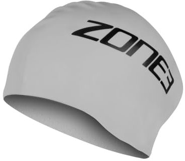 ZONE3 Long Hair Swim Cap SA24LHCAP116 - Silver