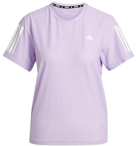 Adidas Mujer Own The Run Base tee, Powder Plum, M