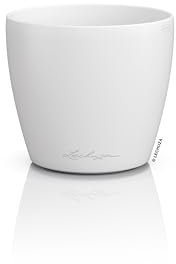 Lechuza Classico Color 10 Deco 16661 Pot de Table Blanc Surface Mate Ø 11 x 10 cm