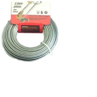 High PerFor Formance 15m Mähfaden für FXPS152 Freischneider, solide Ausführung mit Metallgitter innen