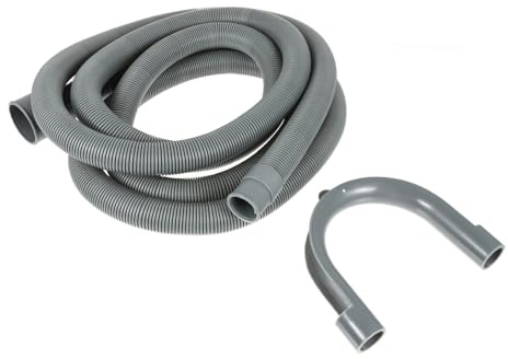 SOIMISS Manguera de Suministro de Agua para Lavadora de PVC con Gancho Manguera de Entrada de Agua Duradera y Instalación para Lavadoras Automáticas