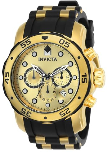 Invicta Men's 17885 Pro Diver Analog Display Swiss Quartz Black Watch