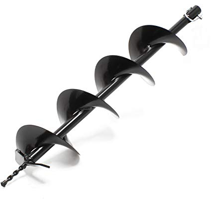 Barrena repuesto 150mm motoperforadora taladro tierra Trabajos forestales Jardín Huerto