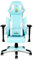 Anda Seat Soft Kitty Pro Gaming Stuhl Blau - Premium Leder Gaming Chair, Ergonomischer Bürostuhl mit Unterstützung der Lendenwirbelsäule und Kissen - Gamer Stuhl für Erwachsene und Jugendliche