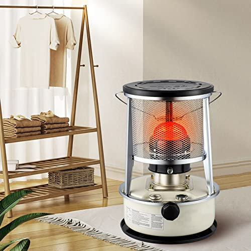 Stufa A Cherosene Per Interni, Stufa A Cherosene Portatile, Stufa A Petrolio Efficiente, Bruciatore A Paraffina Senza Elettricità, 4,6l6l, Per Tenda Da Campeggio All'aperto Terrazza Per Escu