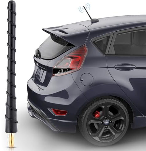 Nelawya Auto Antenne Kurz Auto Radio Dach Antenne 18cm Universal Stabantenne Ersatz mit Starken FM/AM/DAB Empfang, M4, M5, M6 Gewinde