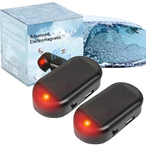 GFRGFH Descongelador, descongelador de Coche, Dispositivo para Quitar la Nieve del Coche, imprescindible en Invierno, Herramienta para Quitar la Nieve del Parabrisas (2pcs)
