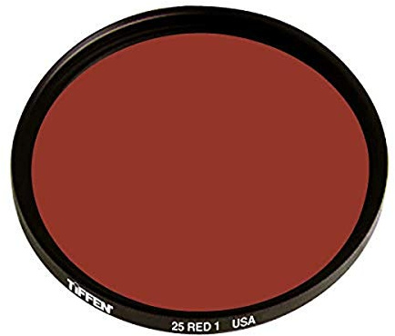 Tiffen 43R25 43 mm 25 filter (rött)
