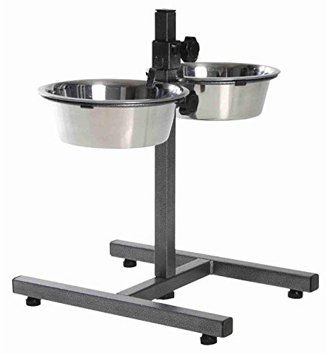 Trixie 24921 Hundebar Mit 2 Edelstahlnpfen, 1, 8 L/20 cm