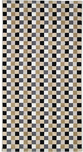 Cawö Handtücher Life Style Karo 7047 Kiesel - 37