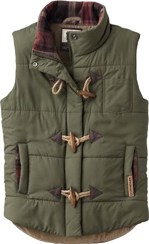 Legendary Whitetails Ladies Quilted Vest Army Small