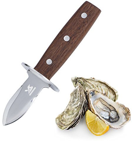 MSY BIGSUNNY Oyster coltello con manico in palissandro