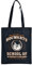 Elbenwald Jutebeutel Hogwarts School School Print für Harry Potter Fans Baumwolle blau