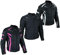 HEYBERRY Damen Motorrad Jacke Motorradjacke Textil Schwarz Weiß Gr. L / 40