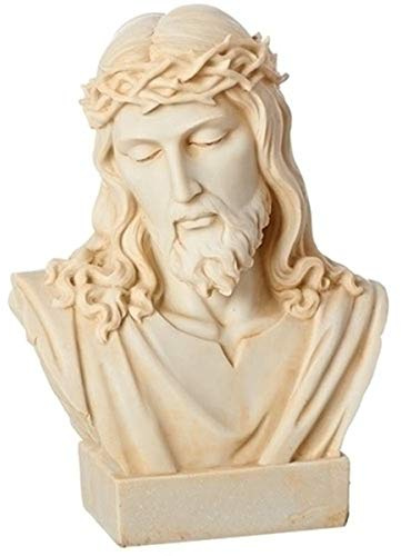 Roman Jesus Bust Ivory Color