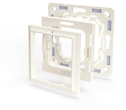 Shelly Wall Switch Adapter Gira and Merten für Shelly BLU Wall Switch 4, Kein Wandschalter enthalten