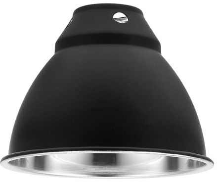 Toddmomy Pantalla Reflectora de Lámpara Calefacción para Reptiles 5,8 Pulgadas de Hierro Reforzado Aislamiento para Acuario y Terrario de Reptiles, Serpientes y Tortugas