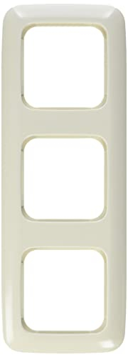 Busch-Jaeger 2513-212 3-fach Rahmen (Duroplast) Cremeweiß Busch-Duro 2000 SI 2CKA001725A0563